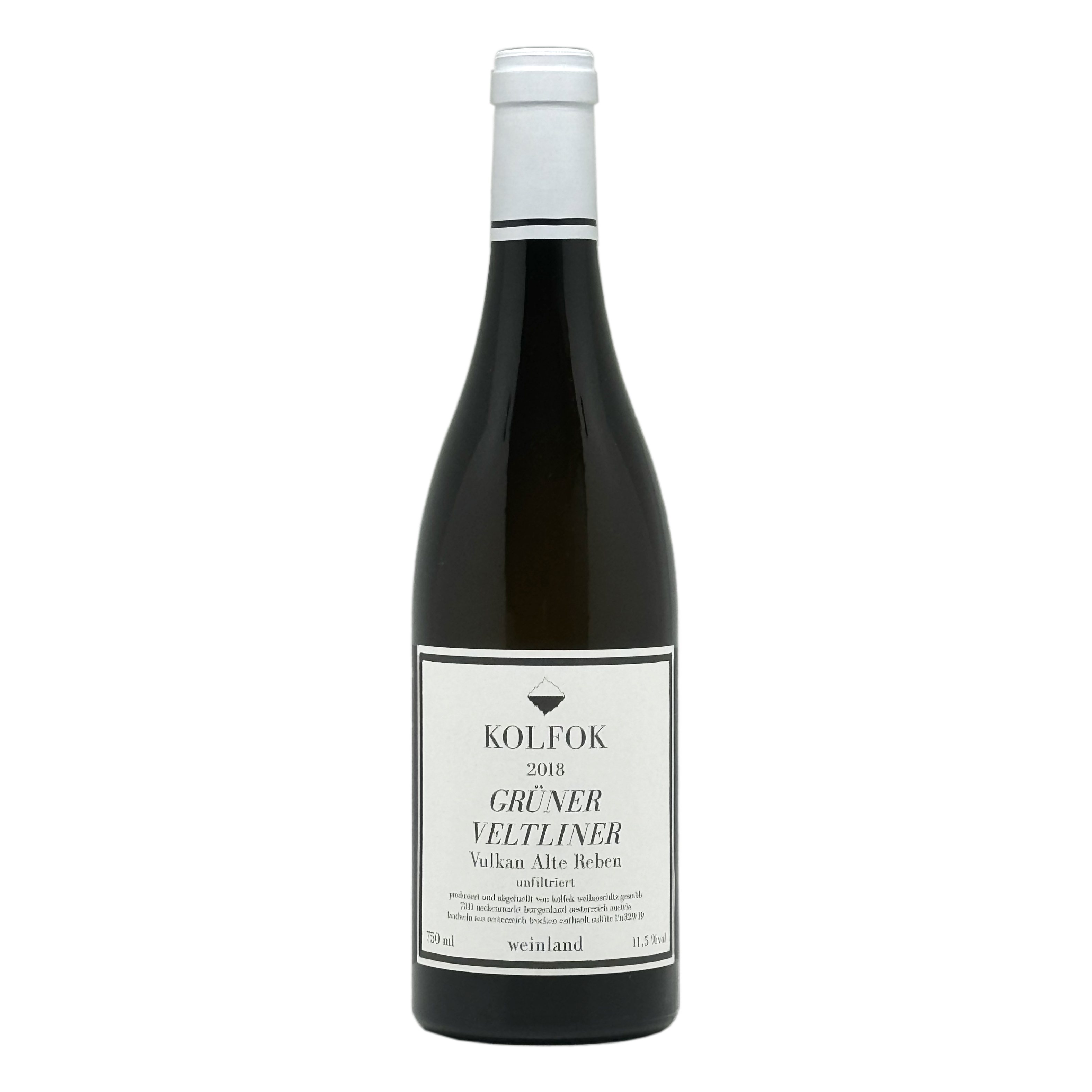 Kolfok：Grüner Veltliner Vulkan Alte Reben 2019/コルフォク：グリューナー・フェルトリーナー ヴルカン アルテ・レーベン(白)
